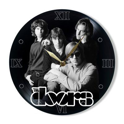 Wall Vinyl Record Clock The Doors 12" UF-Clock-The Doors-1 photo
