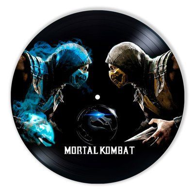 Vinyl Record Decor Mortal Kombat 12" 262-3-1 photo