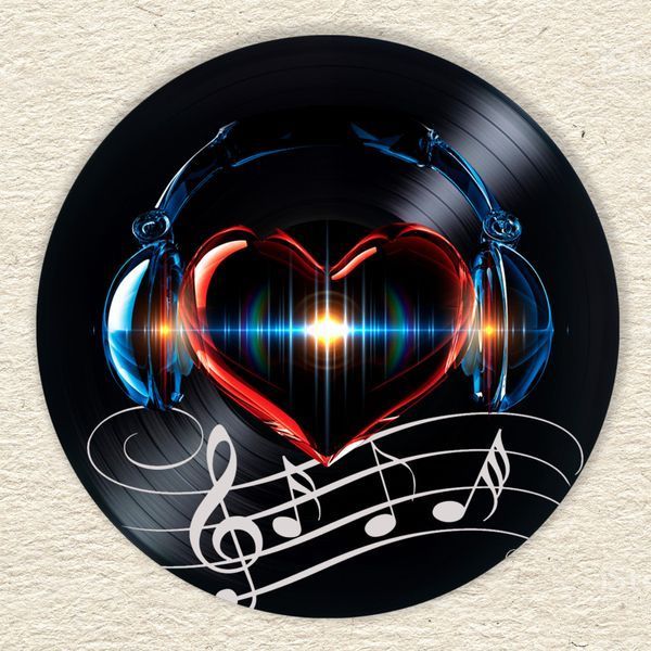 Vinyl Record Decor Music 12" 590-3-1 photo