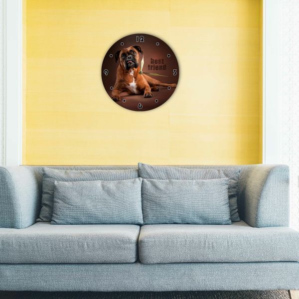 Wall Vinyl Record Clock Boxer 12" 43-2-1 photo