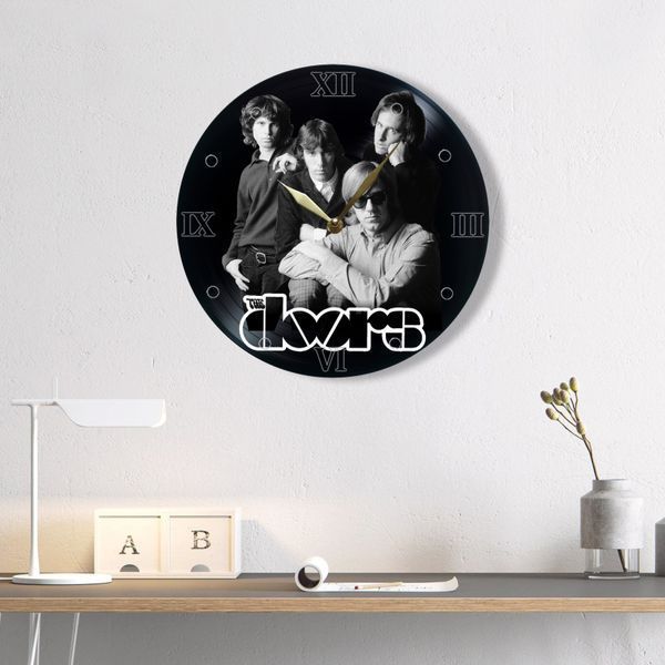 Wall Vinyl Record Clock The Doors 12" UF-Clock-The Doors-1 photo