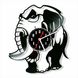 Wall Vinyl Record Clock Elephant 12" Vinyl-Clock-Elephant-4 photo