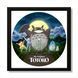 Vinyl Record Decor in a Wooden Frame My Neighbor Totoro 14" 245-4-2 photo