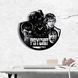 Wall Vinyl Record Clock Psycho 12" Vinyl-Clock-M-Psycho-1 photo 2