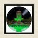 Vinyl Record Decor in a Wooden Frame Houston 14" 27-4-1 photo 3