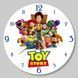 Настінний вініловий годинник Історія іграшок, діаметр 30см UF-Clock-C-Toy Story-2 фото