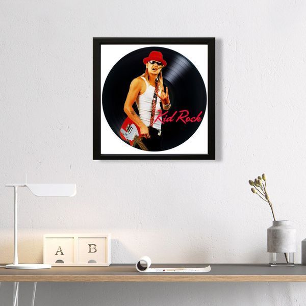Vinyl Record Decor in a Wooden Frame Kid Rock 14" 546-4-1 photo