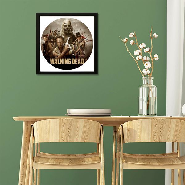 Vinyl Record Decor in a Wooden Frame The Walking Dead 14" 783-4-1 photo