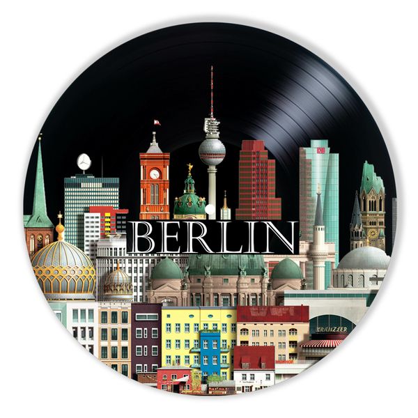 Vinyl Record Decor Berlin 12" UF-Decor-Berlin-1 photo