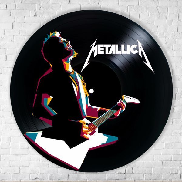 Vinyl Record Decor Metallica 12" 556-3-1 photo