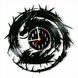 Настінний вініловий годинник Війни гільдій, діаметр 30см Vinyl-Clock-Guild Wars-3 фото 1