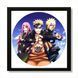 Vinyl Record Decor in a Wooden Frame Naruto 14" 241-4-2 photo 1