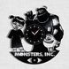 Wall Vinyl Record Clock Monsters, Inc. 12" Vinyl-Clock-C-Monsters, Inc.-2 photo 1