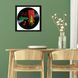 Vinyl Record Decor in a Wooden Frame Grinch 14" 141-4-1 photo 3