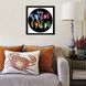Vinyl Record Decor in a Wooden Frame The Beatles 14" 580-4-3 photo 2