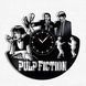 Настінний вініловий годинник Кримінальне чтиво, діаметр 30см Vinyl-Clock-M-Pulp Fiction-3 фото 1