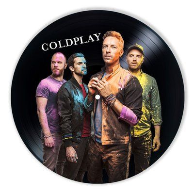 Vinyl Record Decor Coldplay 12" 517-3-1 photo