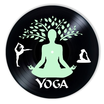 Vinyl Record Decor Yoga 12" UF-Decor-Yoga-1 photo