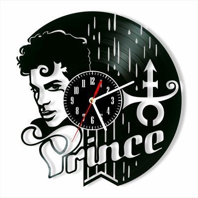 Wall Vinyl Record Clock Prince 12" Vinyl-Clock-Prince-4 photo