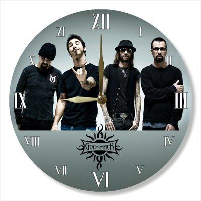Wall Vinyl Record Clock Godsmack 12" UF-Clock-Godsmack-2 photo