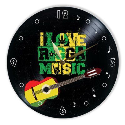 Wall Vinyl Record Clock Ragga 12" UF-Clock-Ragga-1 photo