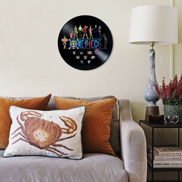 Vinyl Record Decor One Piece Jolly Roger 12" 264-3-1 photo
