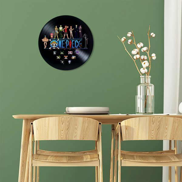 Vinyl Record Decor One Piece Jolly Roger 12" 264-3-1 photo