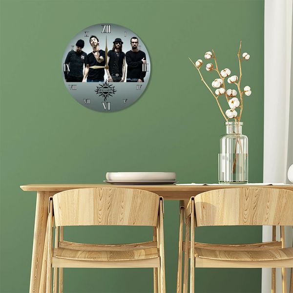Настінний вініловий годинник Godsmack, діаметр 30см UF-Clock-Godsmack-2 фото
