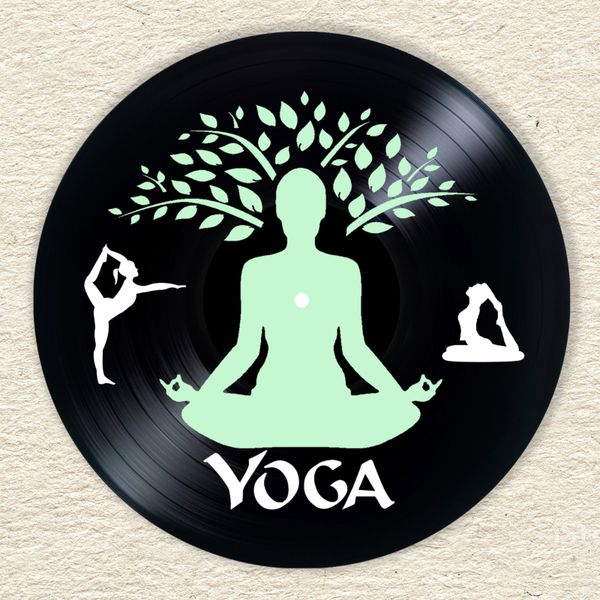 Vinyl Record Decor Yoga 12" UF-Decor-Yoga-1 photo