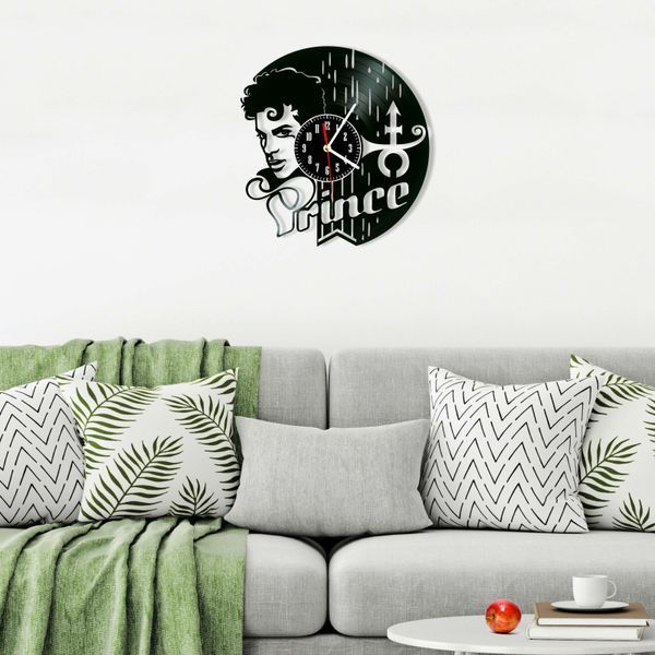 Wall Vinyl Record Clock Prince 12" Vinyl-Clock-Prince-4 photo