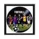 Vinyl Record Decor in a Wooden Frame Football 14" UF-Frame-Football-1 photo 1