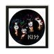 Vinyl Record Decor in a Wooden Frame Kiss 14" 547-4-1 photo 1