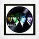 Vinyl Record Decor in a Wooden Frame The Beatles 14" 580-4-4 photo