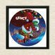 Vinyl Record Decor in a Wooden Frame Grinch 14" 141-4-2 photo 3