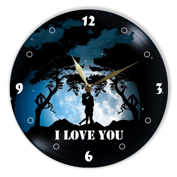 Wall Vinyl Record Clock Love 12" UF-Clock-Love-1 photo