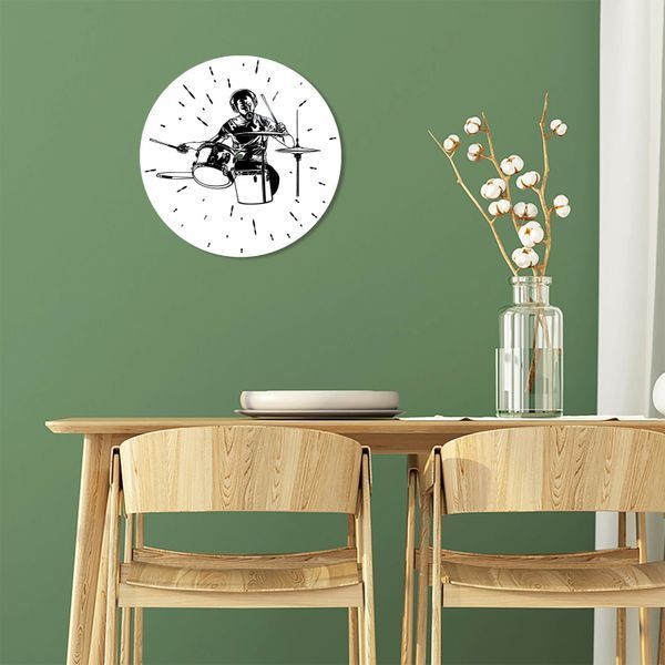 Vinyl Record Decor Drums 12" 592-3-1 photo
