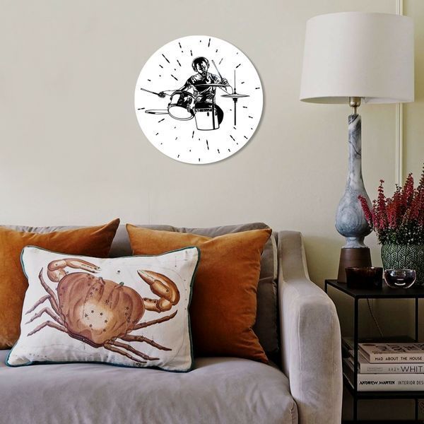 Vinyl Record Decor Drums 12" 592-3-1 photo