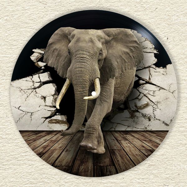 Vinyl Record Decor Elephant 12" UF-Decor-Elephant-2 photo