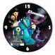 Настінний вініловий годинник Корпорація монстрів, діаметр 30см UF-Clock-C-Monsters, Inc.-1 фото 1