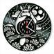 Настінний вініловий годинник Мій сусід Тоторо, діаметр 30см Vinyl-Clock-My Neighbor Totoro-5 фото