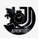 Wall Vinyl Record Clock FC Juventus 12" Vinyl-Clock-FC Juventus-1 photo 1