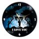 Wall Vinyl Record Clock Love 12" UF-Clock-Love-1 photo 1