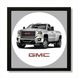 Vinyl Record Decor in a Wooden Frame GMC 14" UF-Frame-GMC-2 photo 1