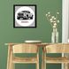 Vinyl Record Decor in a Wooden Frame GMC 14" UF-Frame-GMC-2 photo 3