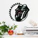 Настінний вініловий годинник The Rolling Stones, діаметр 30см Vinyl-Clock-The Rolling Stones-3 фото 2