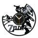 Настінний вініловий годинник Зеьда, діаметр 30см Vinyl-Clock-The Legend of Zelda-9 фото 1