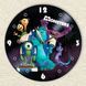 Настінний вініловий годинник Корпорація монстрів, діаметр 30см UF-Clock-C-Monsters, Inc.-1 фото 3