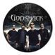 Настінний вініловий годинник Godsmack, діаметр 30см UF-Clock-Godsmack-2 фото