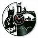 Wall Vinyl Record Clock Doberman 12" 47-1-1 photo 1