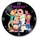 Настінний вініловий годинник Сім'янин&nbsp;, діаметр 30см UF-Clock-C-Family Guy-2 фото